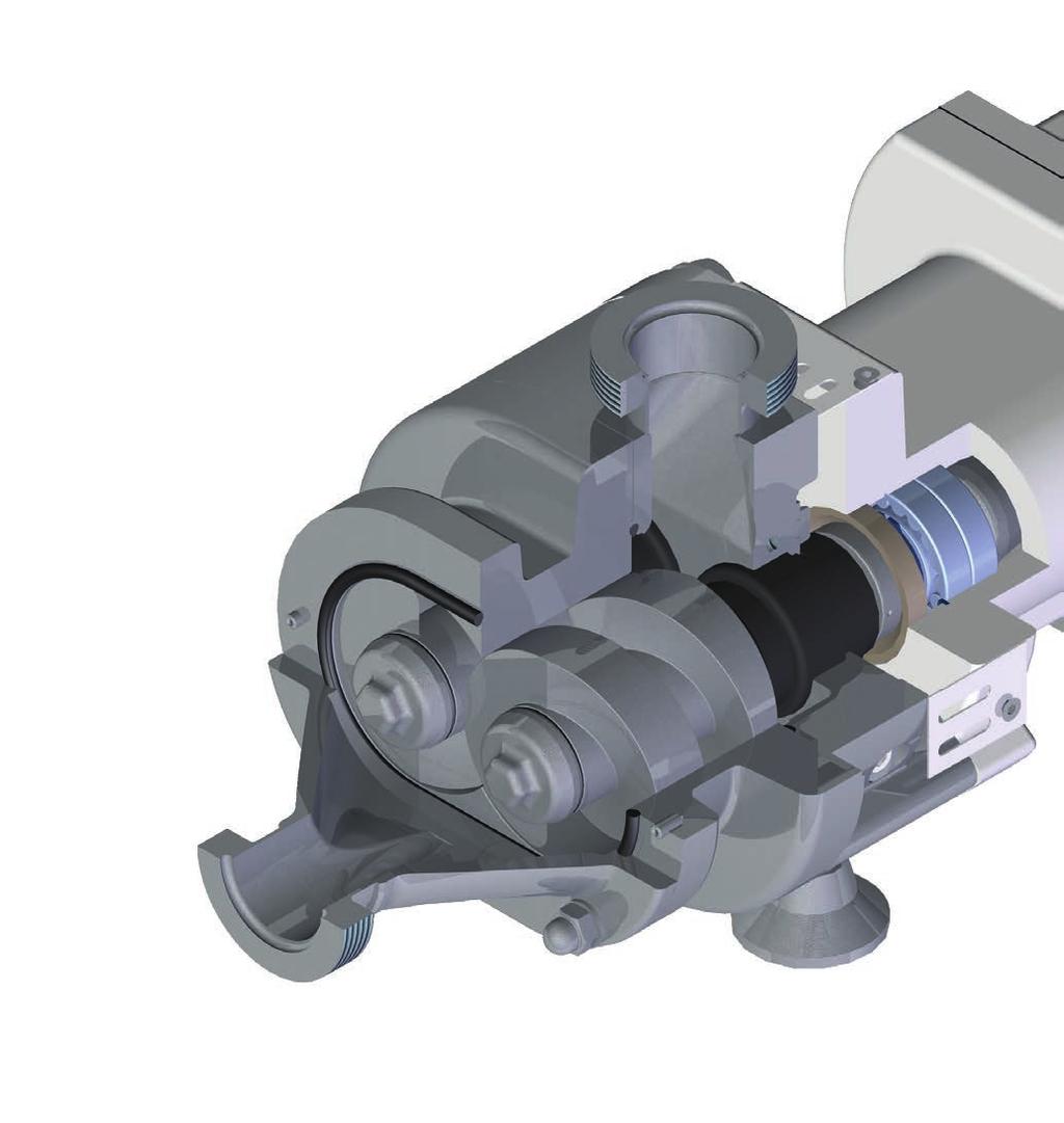 FMH PUMPS MAIN TECHNICAL FEATURES Material & Surface Finishing Pump wetted parts (by the product) are designed for food contact and in Stainless Steel 316L grade Surface roughness less than 0,8