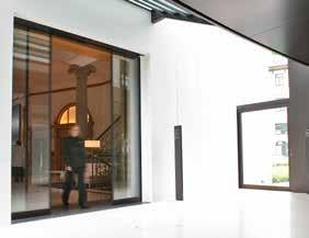 Linear Sliding Doors Our classic single or double leaf sliding doors can be found where automatic doors are usually fitted.