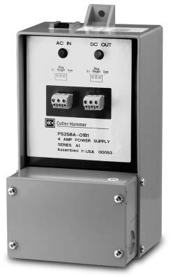 18 Sensor Power Supply Sensor Power Supply Product Description The Cutler-Hammer Sensor Power Supply by Eaton Corporation was specially designed to be used with the 200 Series and E68 Series Zero