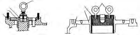 SECTION XIV.B Disassembly of the Main Valve To disassemble the main valve, see Figure 8 for a cross sectional drawing and designated parts nomenclature. Follow these specific steps. 1.
