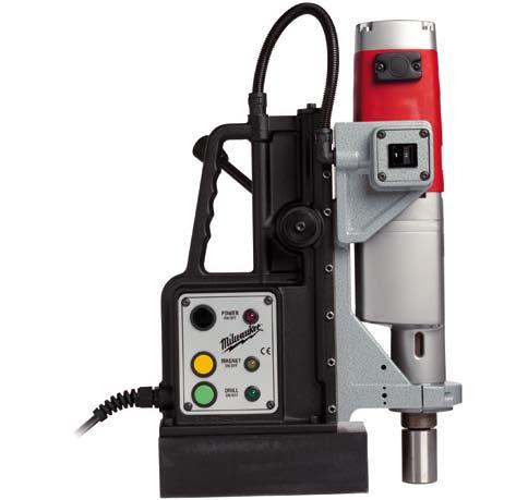 Md 4-85 MagnEtIC drilling press Heavy-duty magnet drill stand with 4-speed motor and high-torque gear transmission High precision through the morse 3 taper reception and easily adapted to take solid