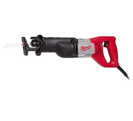 low-vibration running Variable speed trigger and dial speed control - maximum speed control Adjustable shoe for optimised use of saw blades Supplied with a SAWZALL blade, additional keyed blade clamp