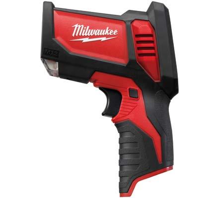 unit also records the MIN/MAX/AVG temperature on each reading Flexible battery system: works with all Milwaukee M12 batteries Supplied with thermocouple (k type) C12 LTGE-0 Voltage (V) 12 Battery