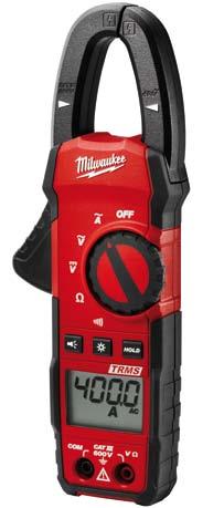 2235-40 Light commercial clamp meter 2231-20 Milliamp clamp meter TRMS always guarantees accurate readings CAT III 600 V for increased safety Rugged over-moulding increases durability and user grip
