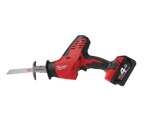 HD18 SX M18 Heavy Duty SAWZALL with gear protection clutch C18 HZ M18 compact one-handed hackzall Milwaukee s high performance 4-pole motor delivers maximum power whilst maximising the power to