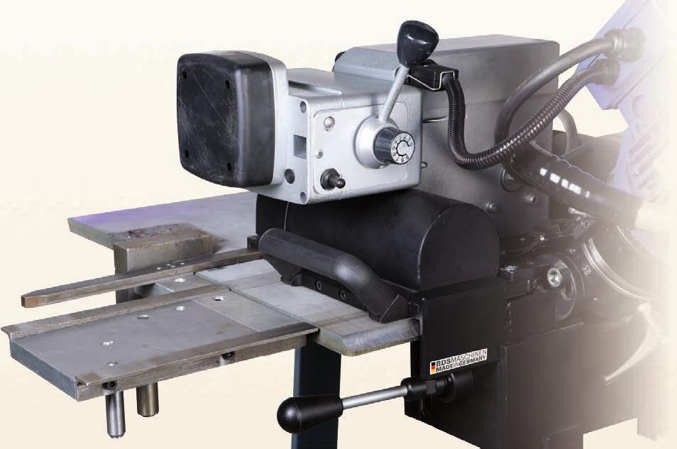 Sheet Metal Deburring Machine Powerful, automatic edge processing machine for 15 to 60 edges on plate up to 1-1/2" thick Double-sided deburring of sheet metal up to 0.