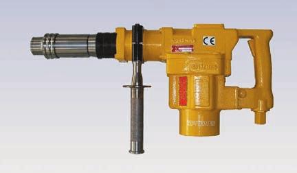 with Rotation Ideal for concrete drilling Rotation Only For drilling steel and wood (not reversible) Hydraulic Model 2 2418 0010 SDS Max SDS Max Two Modes of Operation 2" bit capacity for drilling