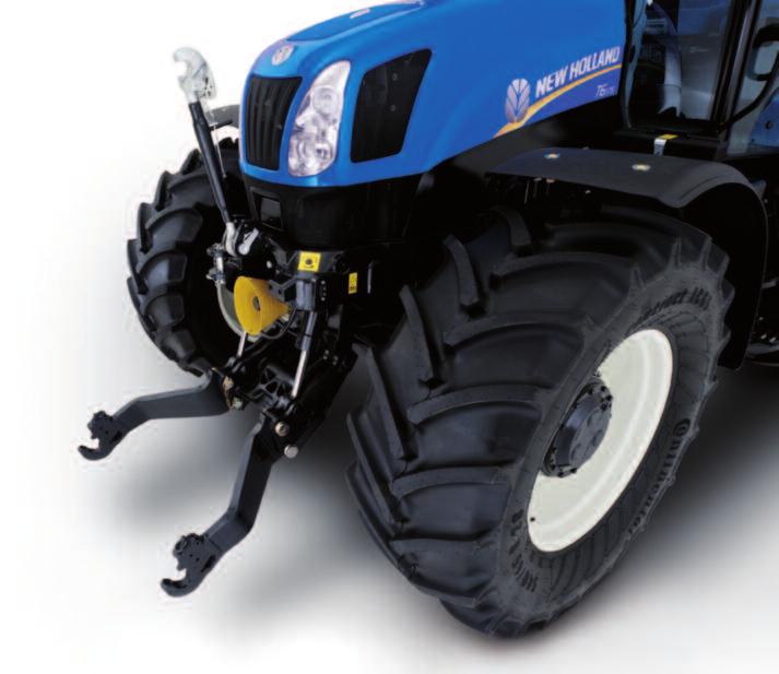 STRONG REAR THREE-POINT HITCH You ll handle heavy, three-point-mounted implements with ease.