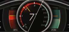 of driving (digital* instrument panel shown). When.