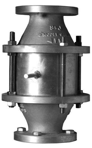 94406 The Shand & Jurs 94406 Vertical Inline Deflagration Flame Arresters are designed to provide a positive flame stop on low pressure tanks or piping systems containing flammable liquids or
