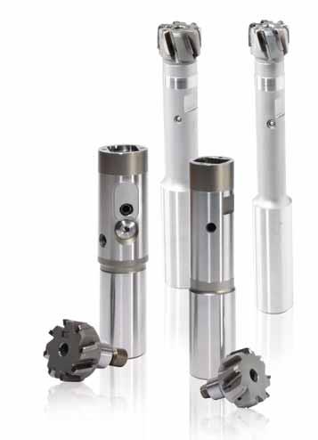 This system gives you fast and easy change of heads using axial actuation toolholders, and replaceable heads eliminate the need for repeating runout check.