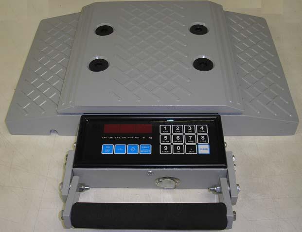 MASSLOAD TECHNOLOGIES M2000 MASTER WEIGH PAD OPERATING INSTRUCTIONS PLACEMENT: Place the weigh pad on a hard flat surface such as asphalt or concrete and in front of the tire to be weighed.