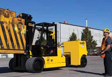 Stackable counterweights and a removable hydraulic boom with collapsible boom stand allow of ease of transport, while quick-change forks optimize efficiency.