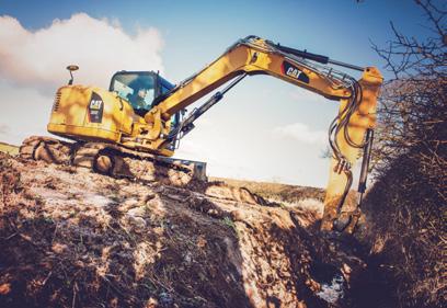 Whether you need a compact radius, a 200 degree bucket rotation or just good old-fashioned digging power, Cat excavators deliver.