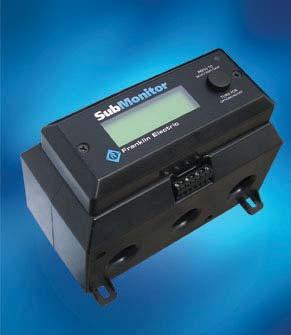 6" Encapsulated Control s SubMonitor Protection The SubMonitor is designed to protect 3-phase pumps with horsepower ratings between 3 and 200 Hp.