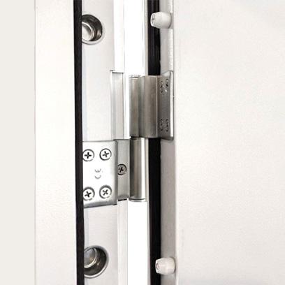 Heavy duty stainless steel handles included as standard (#6198) with integral privacy lock Higher security handle upgrade (level 2 & 3) available to increase security (#6101) and STS202 BR2 3*