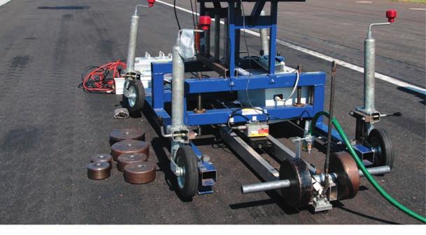 Linear Friction Test Rig investigation of different friction conditions investigation of influence of temperature on rubber friction investigation of influence of road roughness on