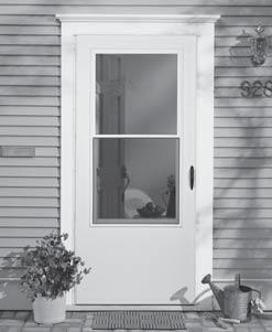white on white doors, black on brown doors INSTALLATION 283-ST Mobile Home Door 286-SX 288-SS 380-05 Model # Size White Brown 283-ST 30" x 81" $283.00 $297.00 32" x 81", 36" x 81" 267.00 281.