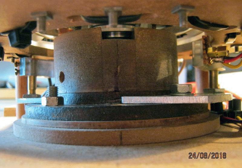 It is important to understand that while the 110 mm diameter rotor has five magnets located at even intervals around it s circumference, there are now ten coils on the surrounding stator, and there