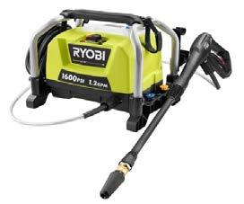 ET Number Tool Image Barcode ET0121 Ryobi 1600 psi Electric Pressure Washer