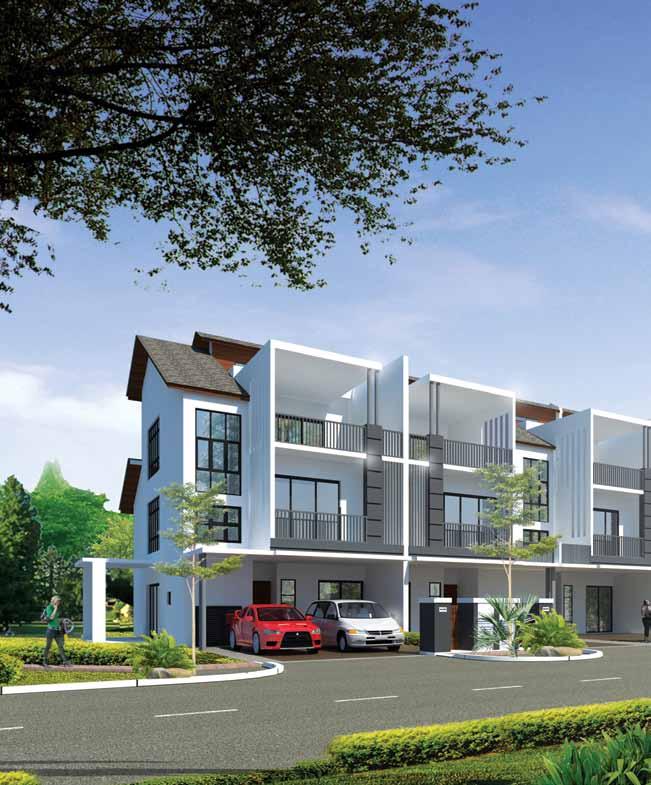 awaits FREEHOLD FROM RM985,000* (*Bumiputra Price) the Be among the ei8ht 8 Distinctive 3-storey Super-link terraces with contemporary yet minimalist design Situated on freehold land for privacy and