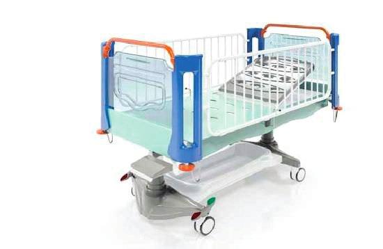 FAVERO HORIZON 30 Paediatric Ward Bed Technical Data Back rest: Electric regulation from 0 to 85 Bed extension: Electric regulation from 0 to 300mm Platform
