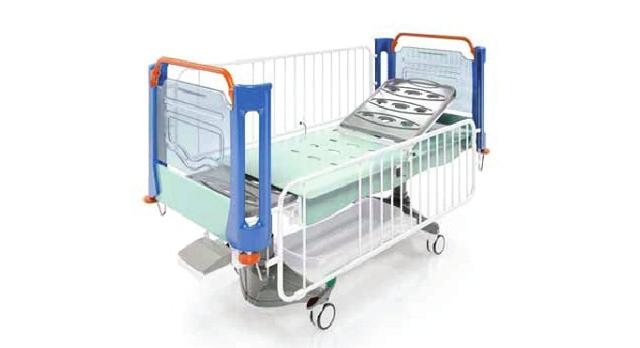 FAVERO HORIZON 30 Paediatric Ward Bed AT LAST A SPECIFIC, EXTENDABLE PAEDIATRIC ELECTRIC BED WITH AN EXTREMELY LOW RISK OF ENTRAPMENT AND FALL POTENTIAL The Horizon 30 is a two section paediatric