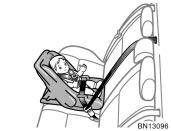 Types of child restraint system Child restraint systems are classified into the following 3 types depending on the