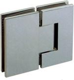 FRAMELESS SHOWER HINGES All shower hinges are made of solid brass with all moving parts (pins and springs) in stainless steel.