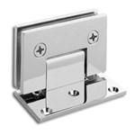 This helps keep the glass from slipping off the hinge and protects it from metal contact, extending the life of both the hinge and the