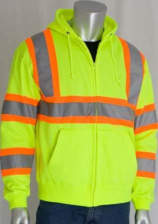 polyester fleece (HSSE) " two tone reflective tape for optimum visibility (HSSP)