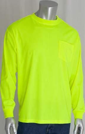 left chest pocket 1-0-LY S - XL 1-0-OR S - XL LONG SLEEVE T-SHIRT 0% Polyester Birdseye fabric Durable
