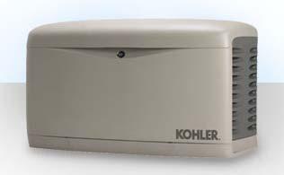 ..UNINTERRUPTED TM Kohler Propane Generators Available in : 14kW 20kW 6kW VSG 24/48 VDC Start Battery
