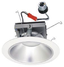 LED-AFC6 120VAC LED DoB 6 Recessed Retrokit with Interchangeable Trims and E26 or Optional GU24 base Adapters 6 LED 4-5/16 (110.