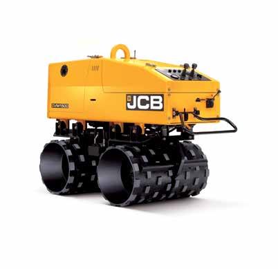 COMPACTION VMP & VM SERIES VM Multi-purpose vibratory compactor/ trench rollers The JCB VM1500 high-impact roller is the best performer of its type in the industry and, as you would expect, it is
