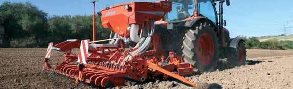 50m SD3000M The integrated solution for flexible seeding applications The Kubota SD3000M series is part of a fully integrated power harrow/