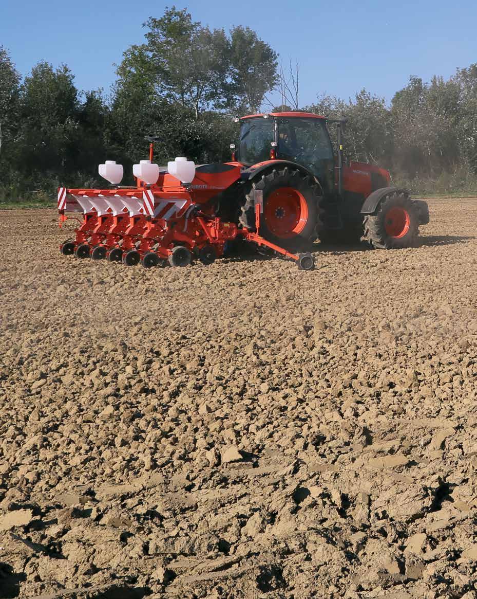 SEEDING TECHNOLOGY PRECISION DRILLS VEGETABLE SEED HEART THE CORE OF THE VP Surplus seed at the holes is removed with the help of adjustable singulators and returned to the seed flow.