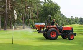 Ideal for use on golf courses, sport fields, as well as many horticulture