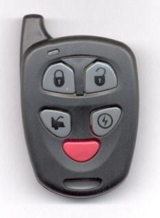 Using the Remote Control Your Remote Car Starter is equipped with a 5-button multi-channel remote control.