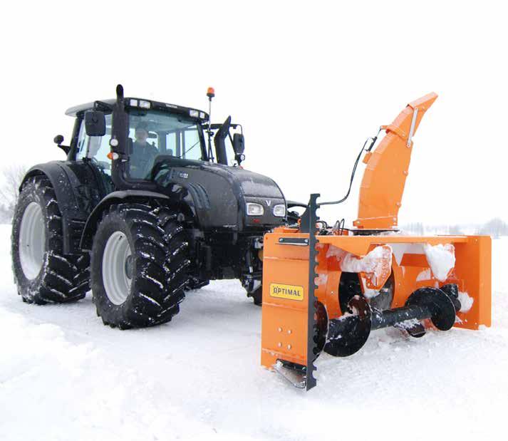 OPTIMAL snow blowers are the most sold ones in Scandinavia, with more than 10 000 machines running.