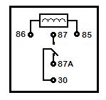 This is very useful for testing a wide range of Relays ranging from 1V to 12V input where 6.0V (motor bikes) and 12.0V (cars) relays are the most common ones. 1. To begin, insert the 5 wires plug (Fig.