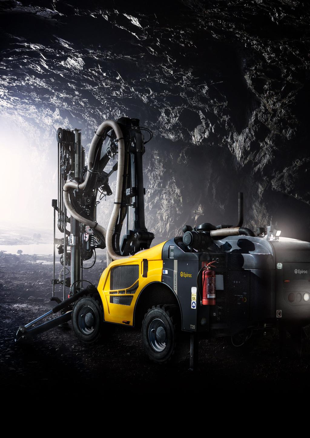 FlexiROC T20 R A drill rig for surface- and