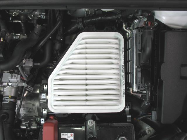i. Remove the air filter element. j.