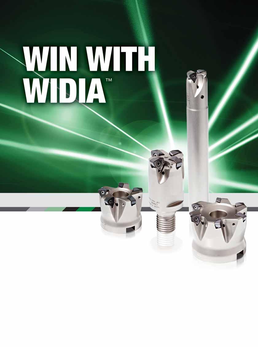 WIDIA M370 eries Designed for high-feed productivity, the WIDIA M370 eries provides the latest insert technology with outstanding performance and reliability.