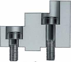 Mounting bolts for top jaws RÖHM RÖHM bolt 1 Tool group 15 Type 0040-Y Mounting bolt for top jaws, bolt 1 huck Type Item no.