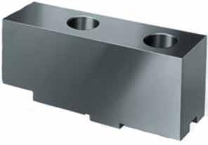 Top jaws in extended design, can be hardened RÖHM RÖHM Tool group 09 Type 302 Top jaws, set, in extended design, soft, 16Mnr5, DIN 6350 huck Type 3-jaw set 4-jaw set Jaw length 1 X1 max.