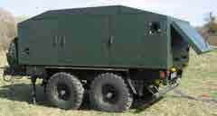 TACTICAL MILITARY TRAILERS TRANSPORT The Family of GEROH Light and Medium-Weight Tactical Trailers is used by the German Army and other international forces to enhance mobility and logistics