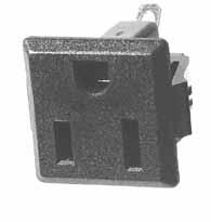 Power Outlet Nema Receptacles.063 [7.00].468 [.90].866 [.00].70 [8.00].47 [0.60] PNEL THICKNESS.03 [0.80].