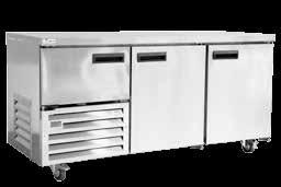 2m - 1.5 Door R 18 006 900 x 1180 x 750 GD4SC-LB (LOW BOY) Self Contained Cabinet 1.