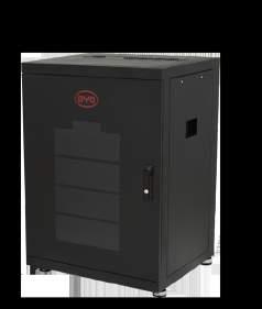 8 has a usable capacity of 13.8 kwh per battery rack. Up to 32 Pro 13.8 can be connected in parallel. Thus, the capacity can be chosen individually in 13.8 kwh steps from 13.8 to 441 kwh. Pro 2.5-10.